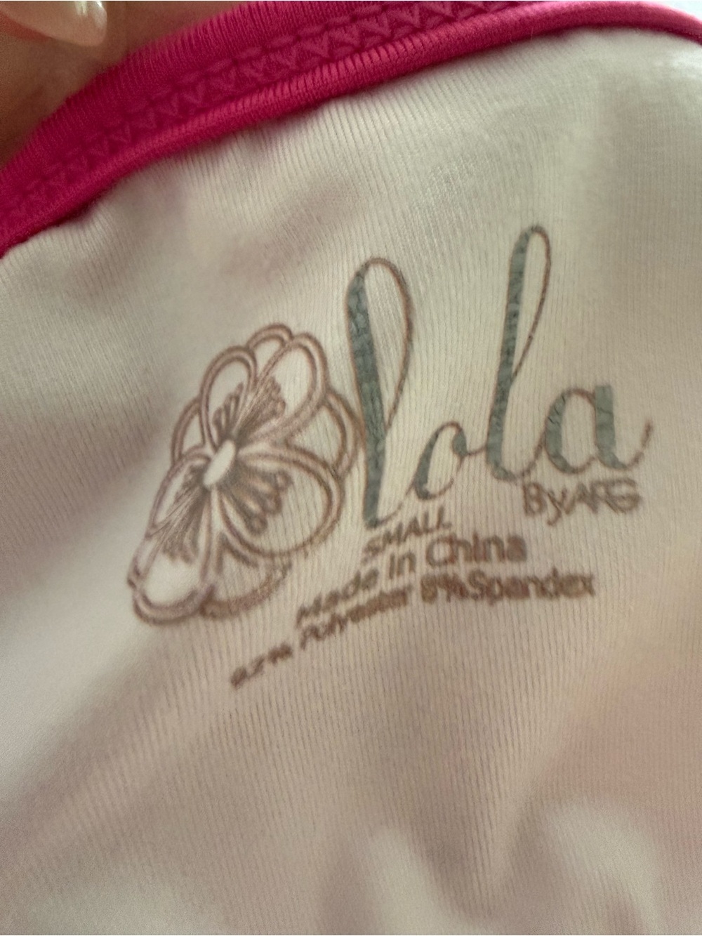 Lola Athletic Dress Pink Tie-Dye Tank Dress Athletic Y2K mini dress size small - Picture 6 of 6
